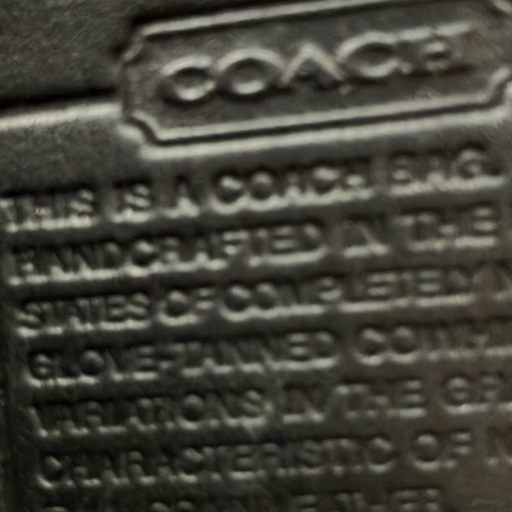 Coach vintage black laptop/briefcase - Picture 7 of 8